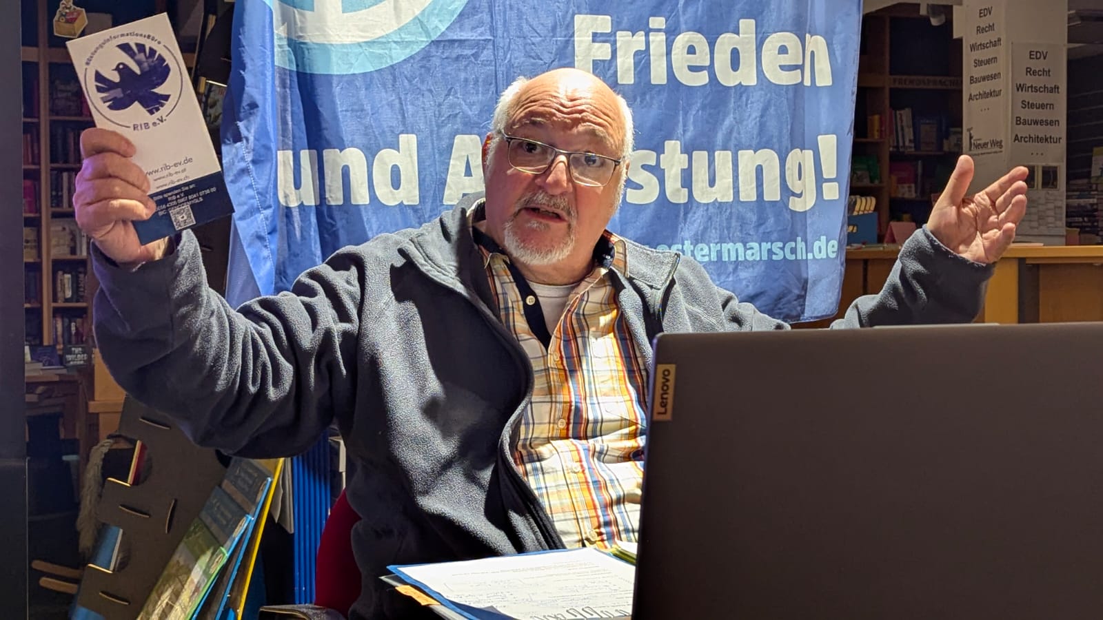 Nachbericht zur Buchvorstellung von Jürgen Grässlin